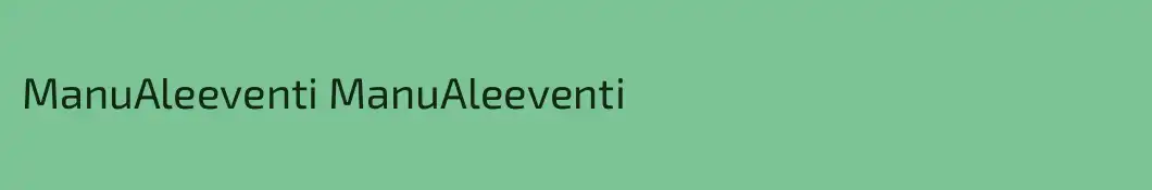 ManuAleeventi ManuAleeventi